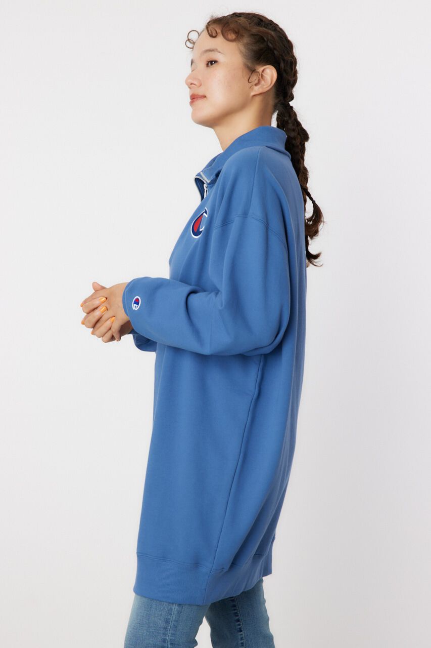 RODEO CROWNS「Champion ハーフジップスウェットワンピース」|ワンピース|