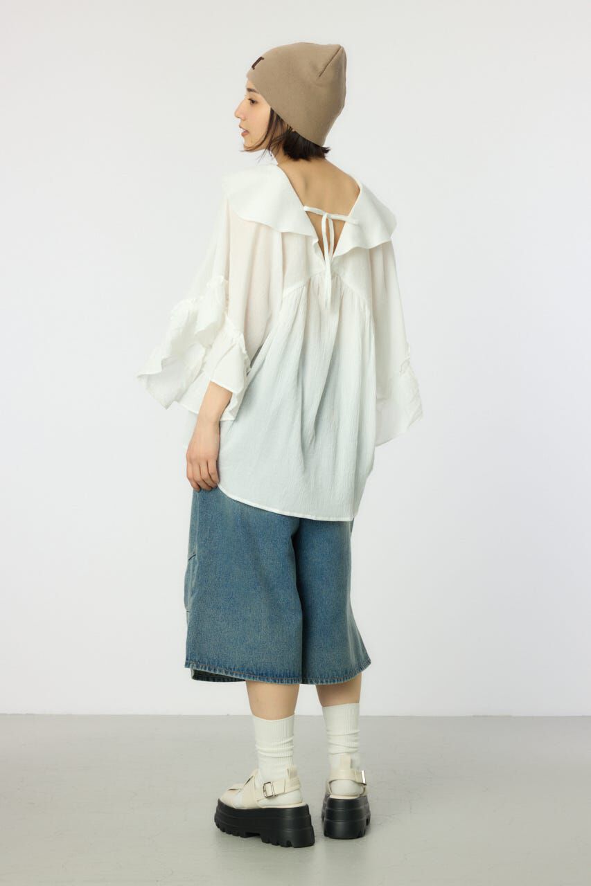 RODEO CROWNS「デニムバミューダパンツ」|デニム|