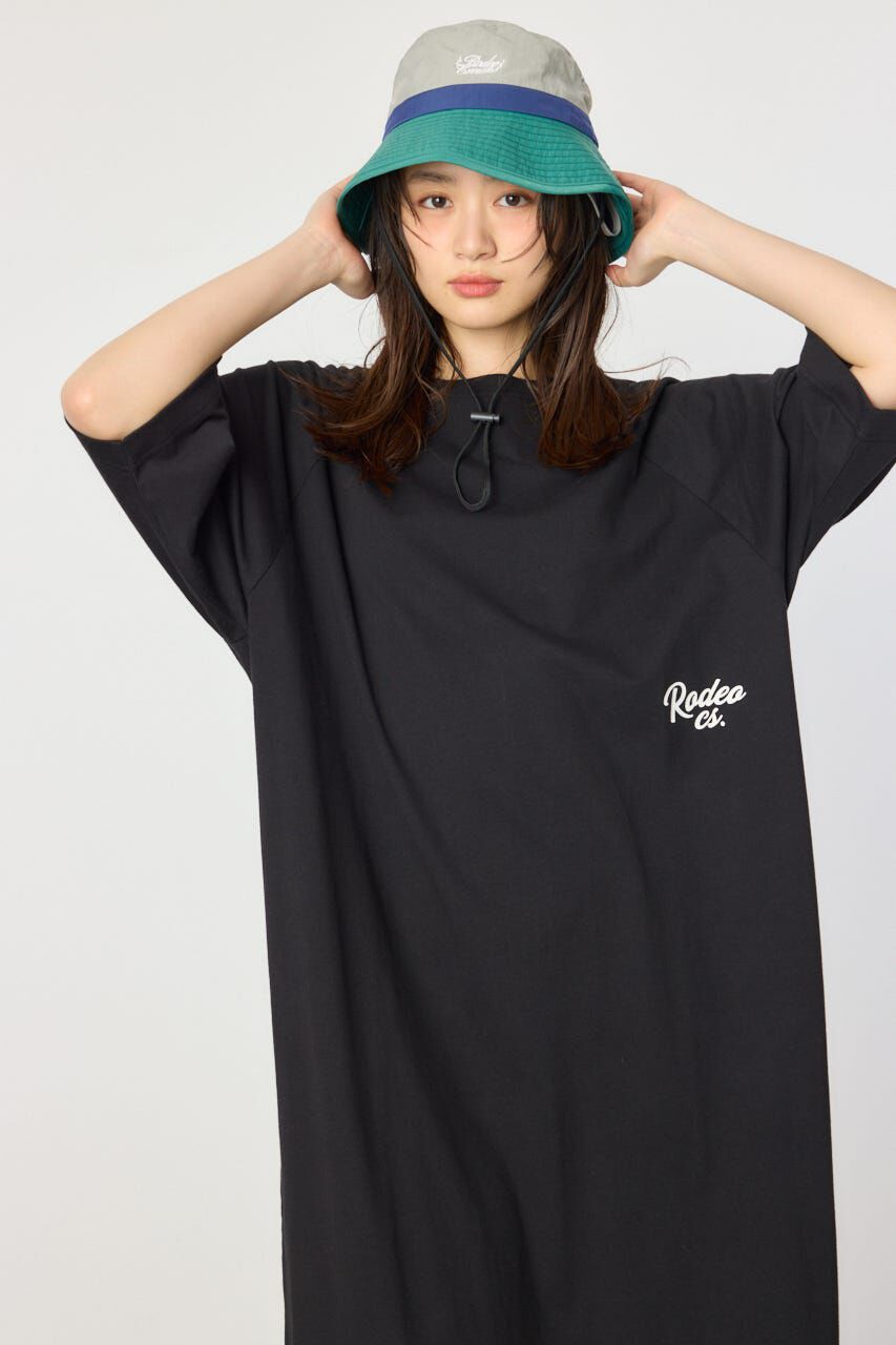 RODEO CROWNS「ラグランカラーステッチワンピース」|ワンピース|