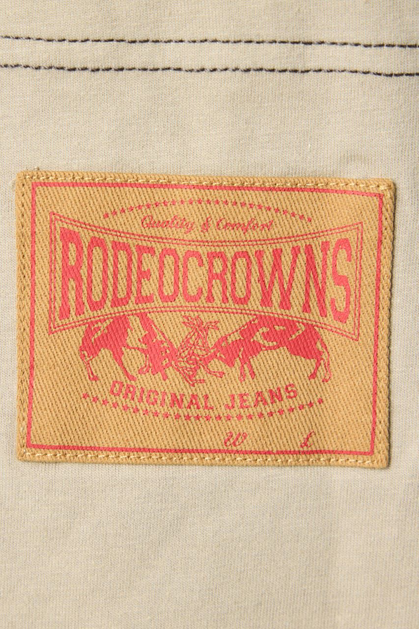 RODEO CROWNS「ラグランカラーステッチワンピース」|ワンピース|