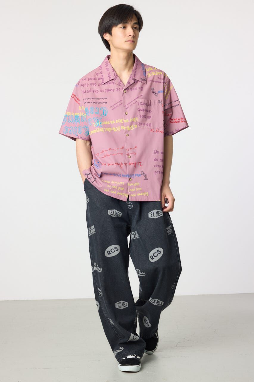 RODEO CROWNS「オールオーバーパターンシャツ」|シャツ・ブラウス|