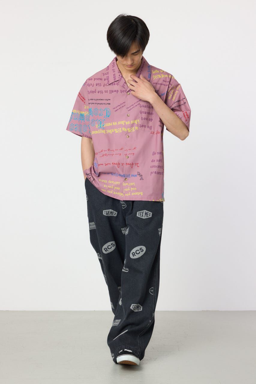 RODEO CROWNS「オールオーバーパターンシャツ」|シャツ・ブラウス|