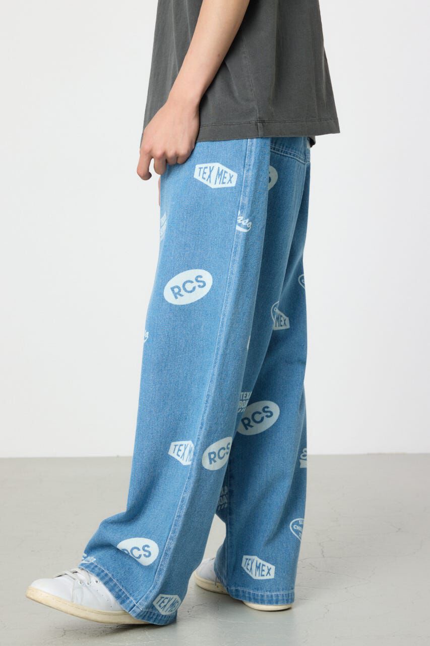 RODEO CROWNS「スタンプデニムパンツ」|デニム|