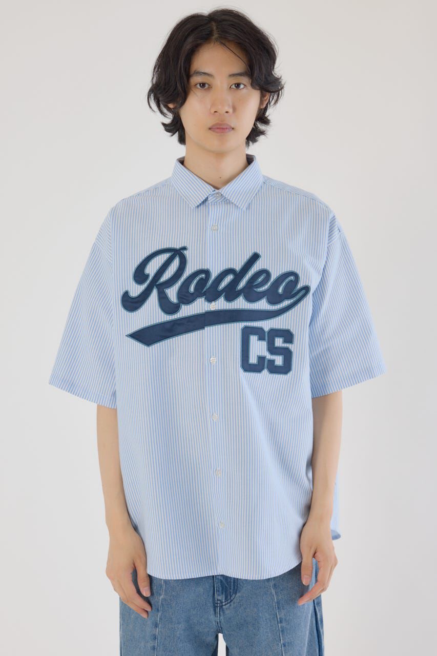 RODEO CROWNS「アップリケカレッジシャツ」|シャツ・ブラウス|
