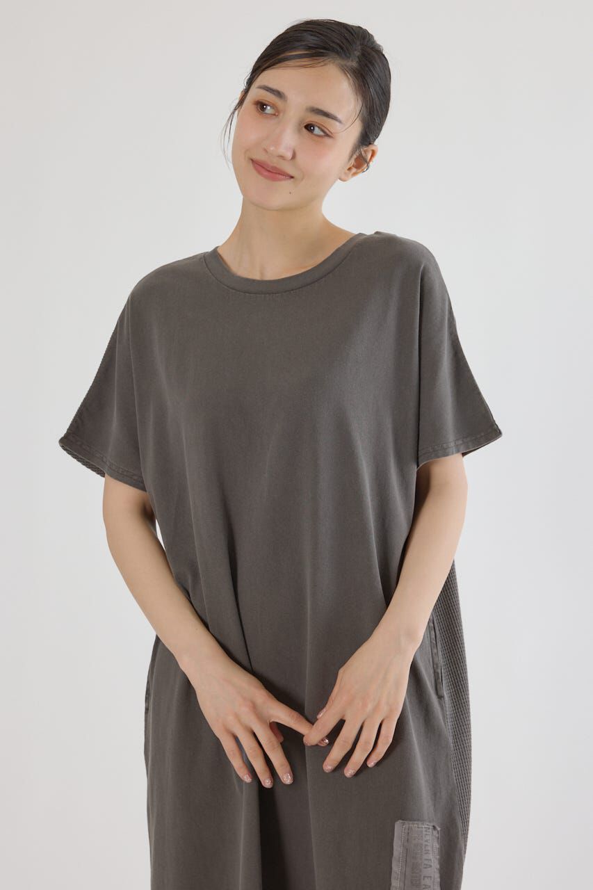 RODEO CROWNS「2way ワッフルコンビカットロングワンピース」|ワンピース|