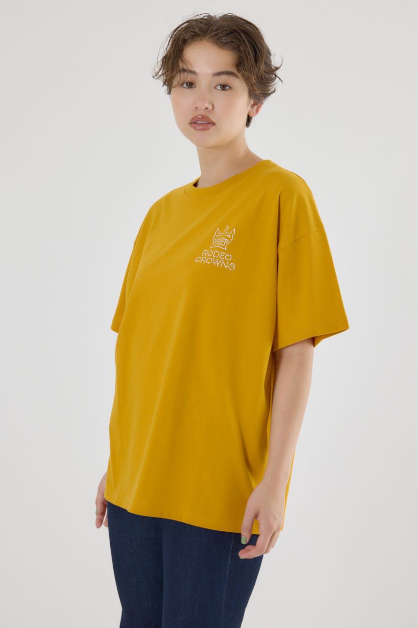 RODEO CROWNS「スタッズCROWNロゴTシャツ」|Tシャツ・カットソー|