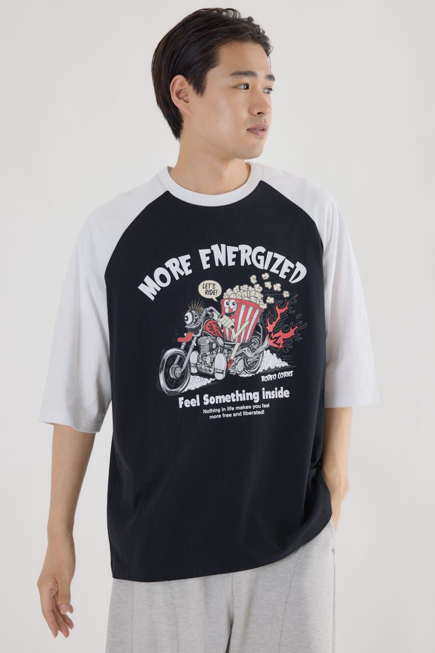 RODEO CROWNS「ロッドカスタム5分袖Tシャツ」|Tシャツ・カットソー|