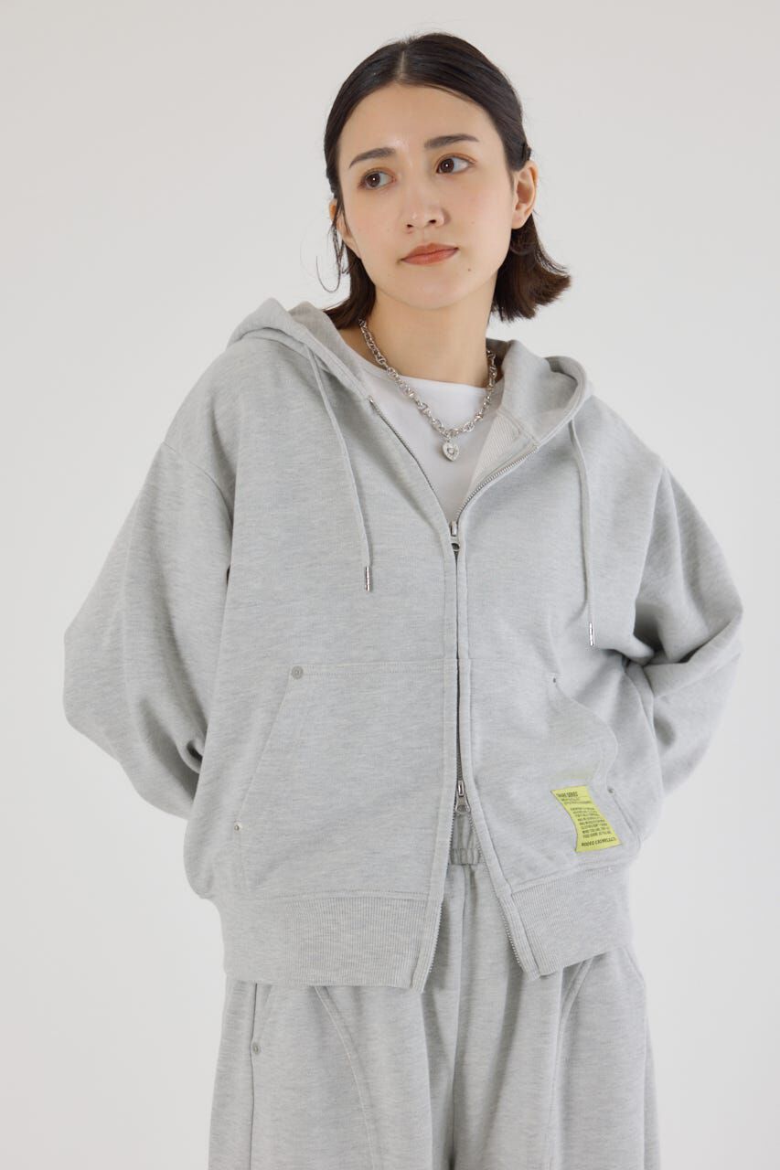 RODEO CROWNS「SHARE Wジップ パーカー」|パーカー|L/T.GRY1