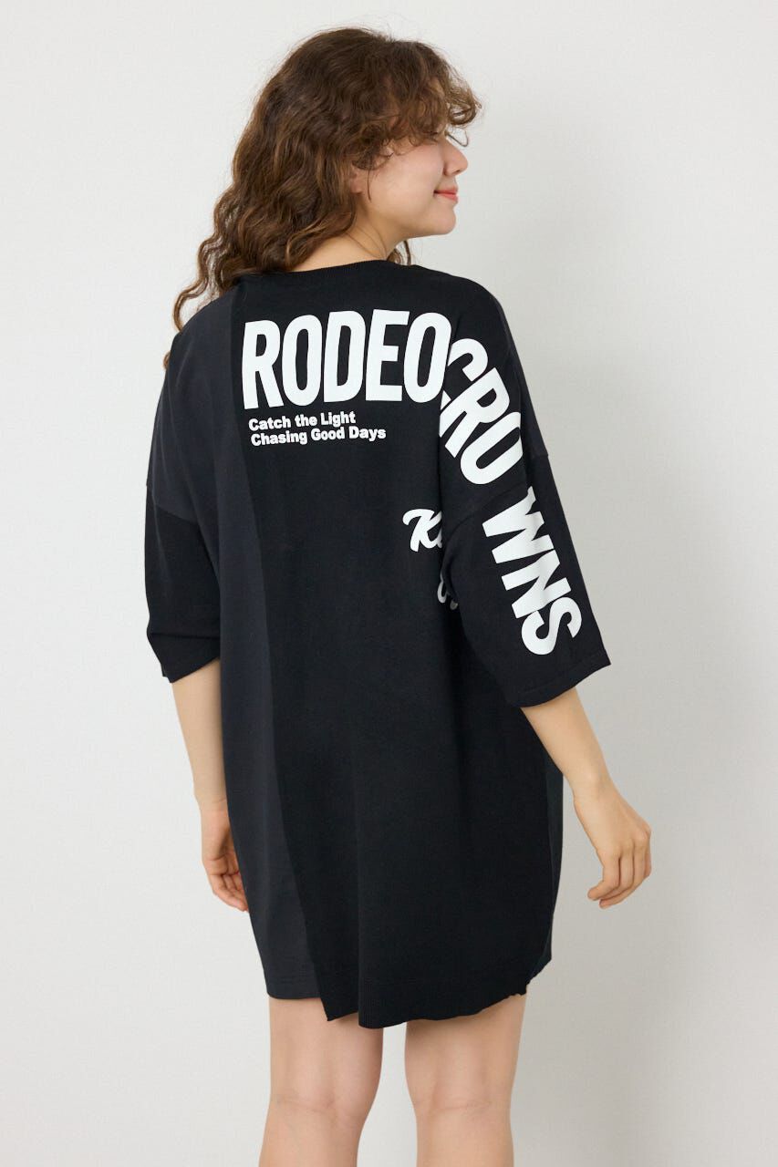 RODEO CROWNS「ランダムコンビニットワンピース」|ワンピース|BLK