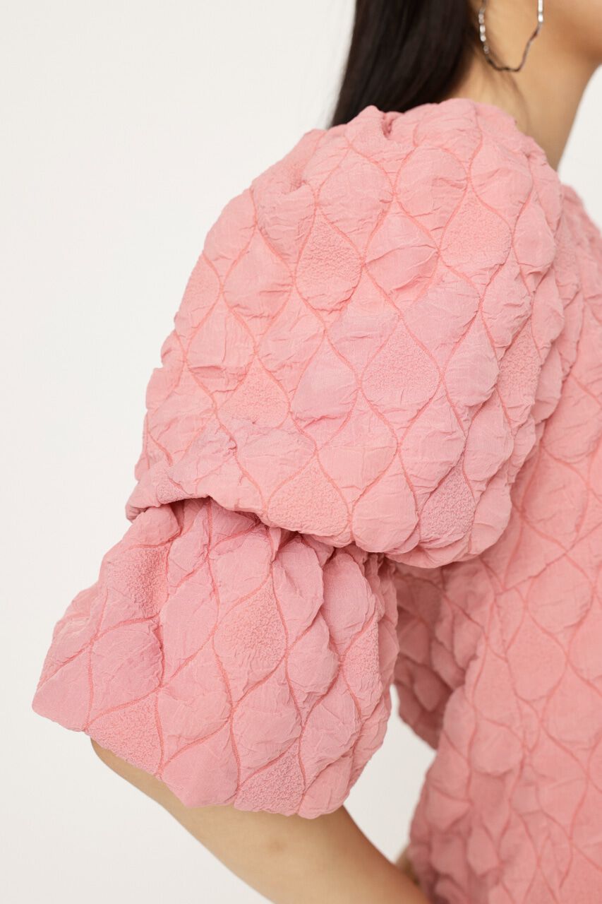 SLY「PUFF SLEEVE CUT トップス」|Tシャツ・カットソー|