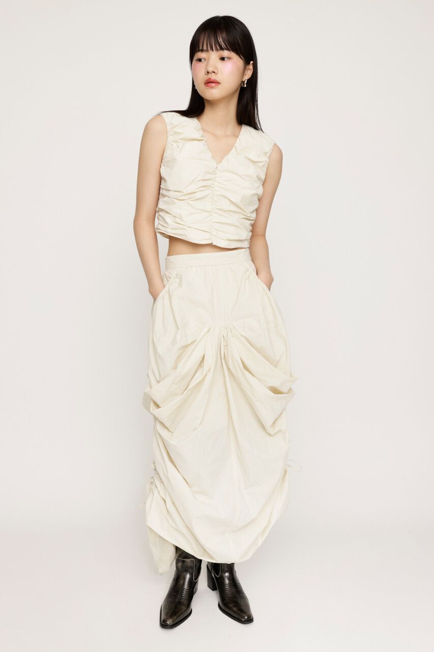SLY「FLOWING DRAPE 3D スカート」|スカート|