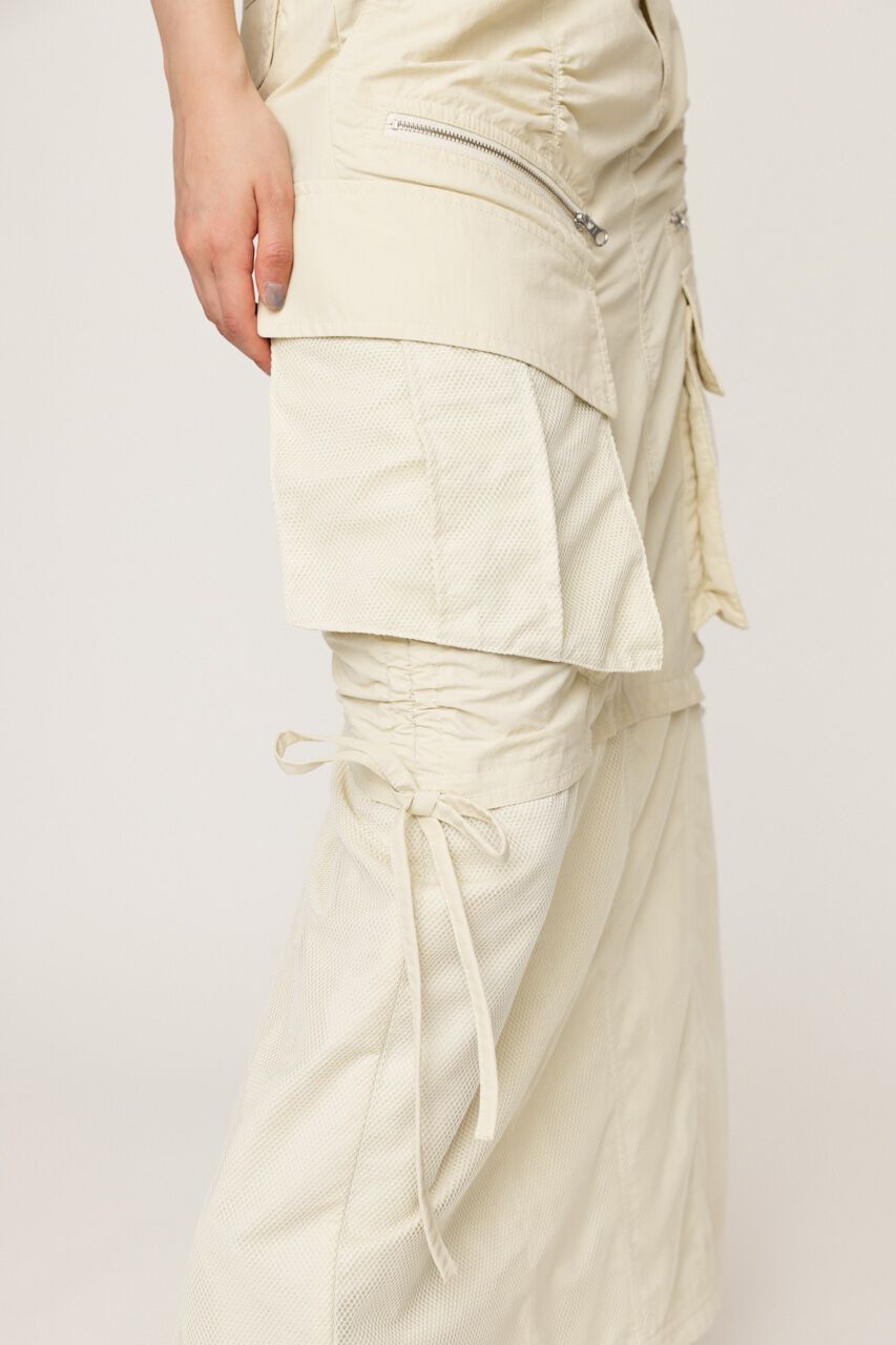 SLY「MESH DOCKING MILITALY スカート」|スカート|