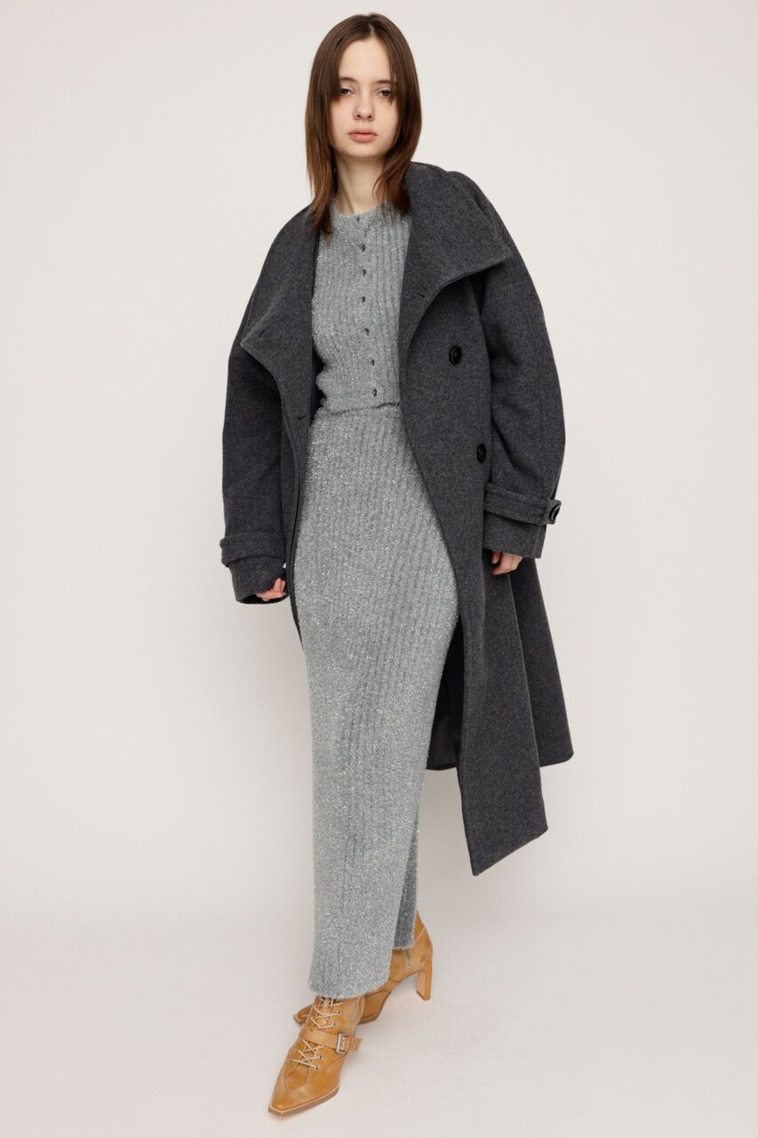 SLY「GLITTER KNIT ロングスカート」|スカート|