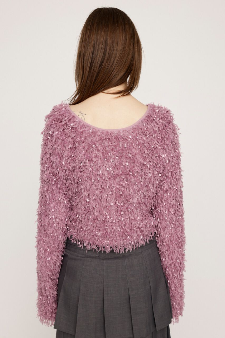 SLY「2WAY SHAGGY YARN トップス」|Tシャツ・カットソー|