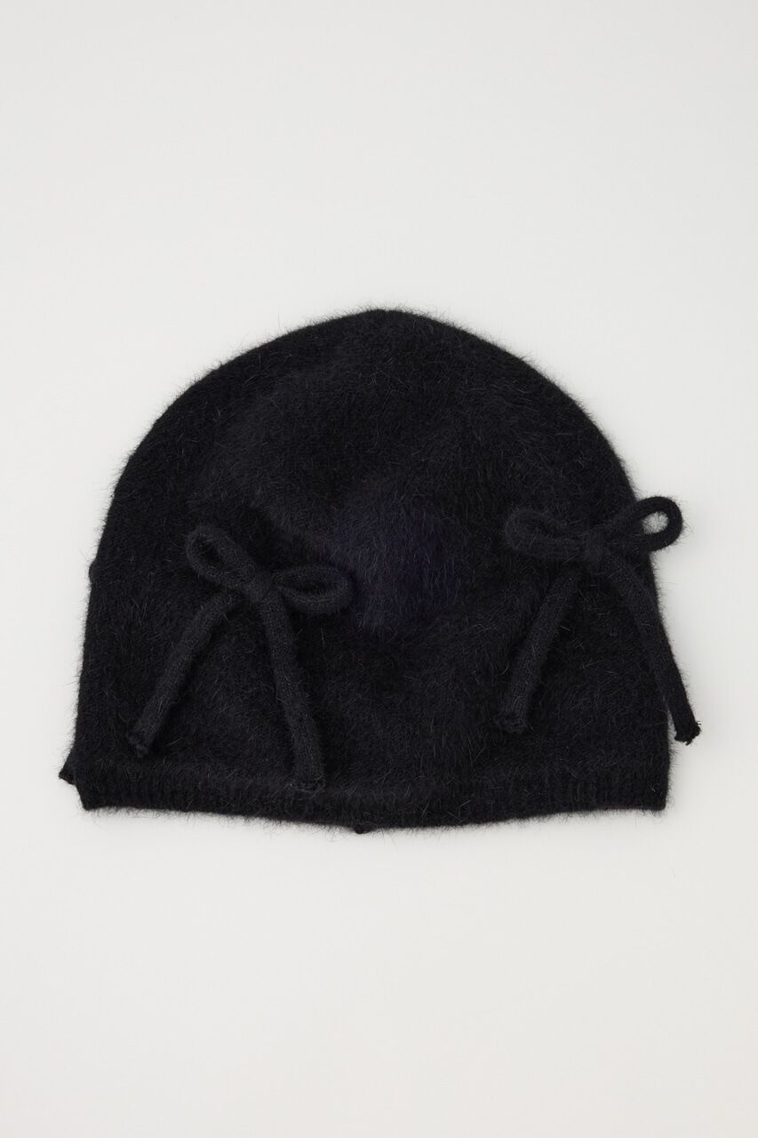 SLY「RIBBON SHAGGY BEANIE」|その他|BLK