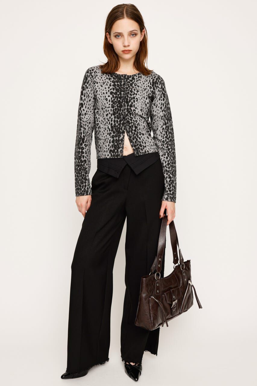 SLY「COMPACT LEOPARD カーディガン」|カーディガン|