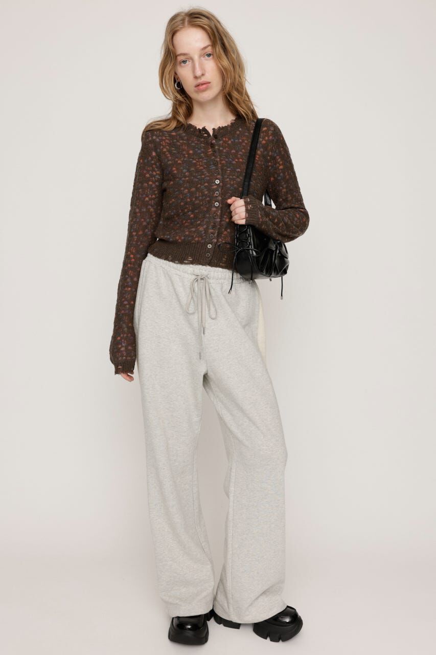 SLY「TWIN BLOOM KNIT カーディガン」|カーディガン|