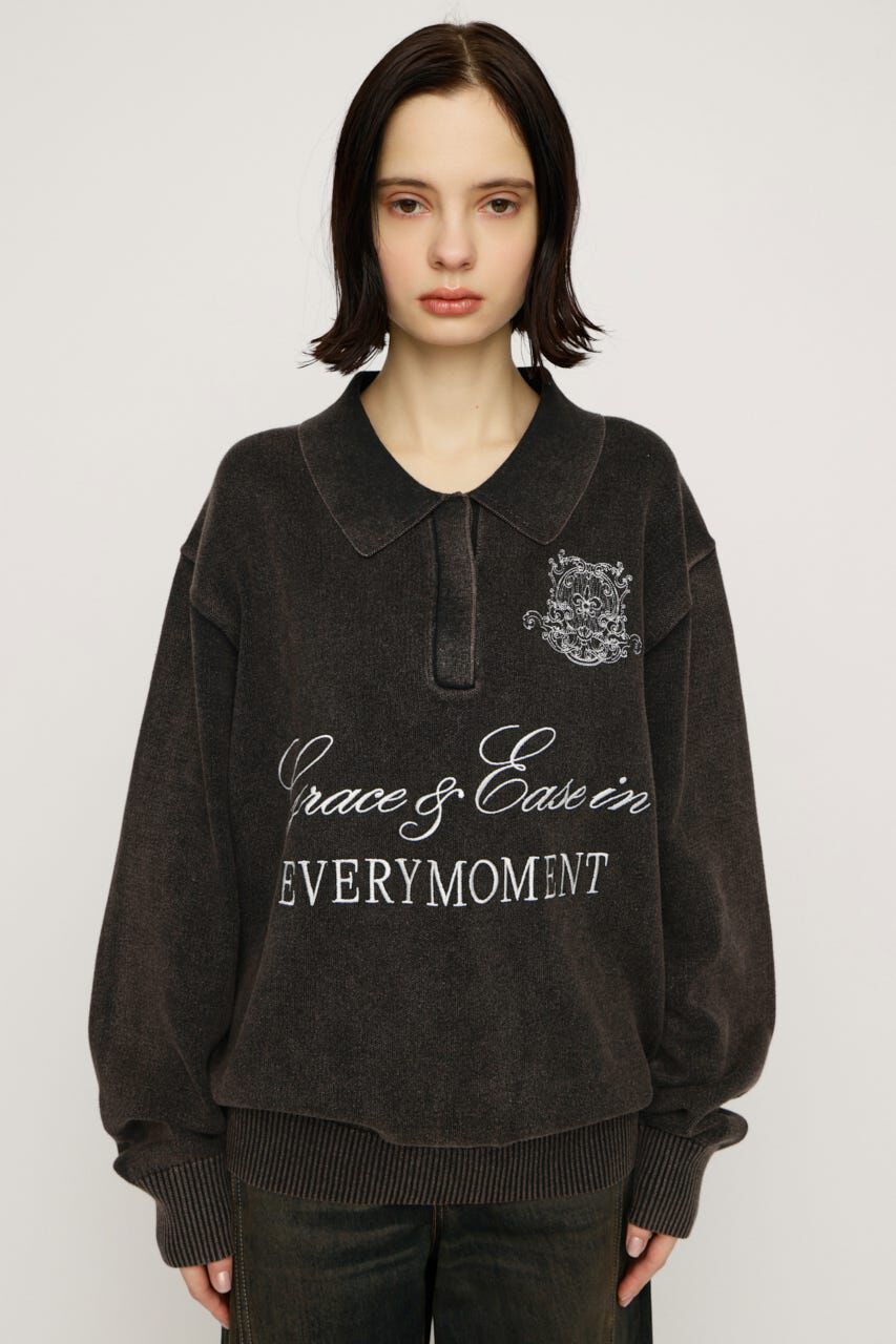 SLY「OVER SIZE JQ トップス」|ニット・セーター|