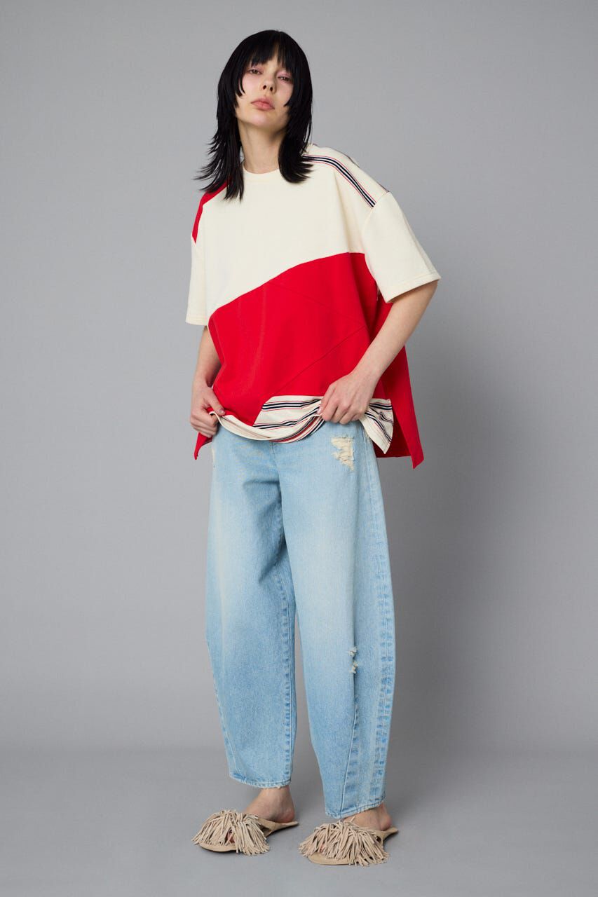 HeRIN.CYE「Switching cut tops」|Tシャツ・カットソー|