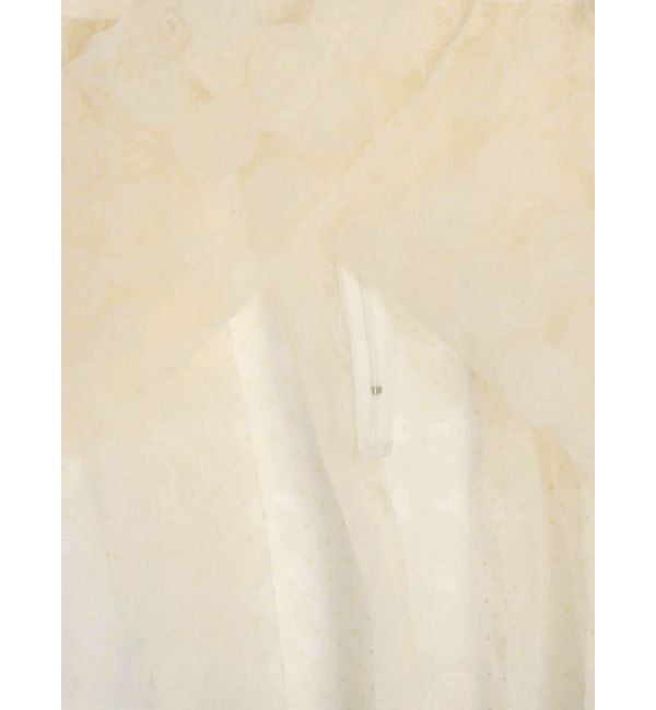 CALNAMUR「3D ROSE TULLE BL/3Dローズチュールブラウス」|シャツ・ブラウス|