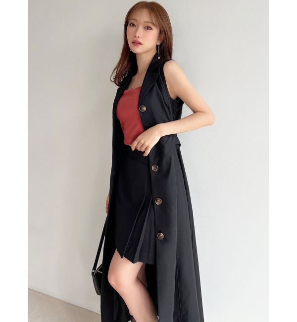 RESEXXY「サイドプリーツミニスカート」|スカート|