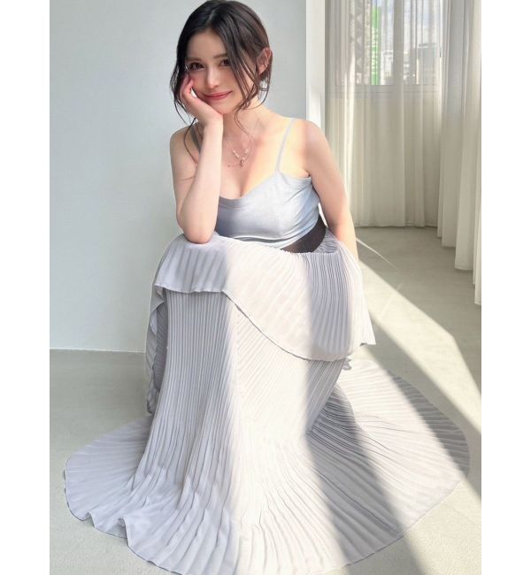 RESEXXY「シフォンプリーツキャミワンピース」|ワンピース|