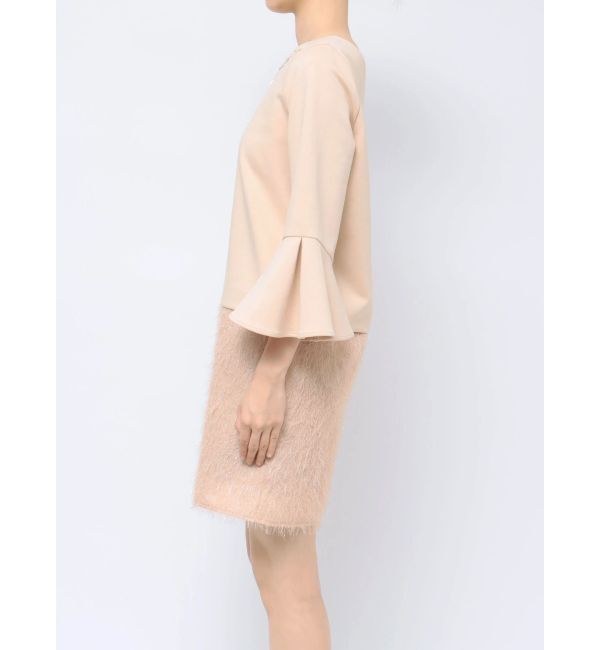 dazzlin「ジャカード切替サックワンピース」|ワンピース|