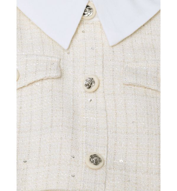 dazzlin「ツイードドッキングミニワンピース」|ワンピース|