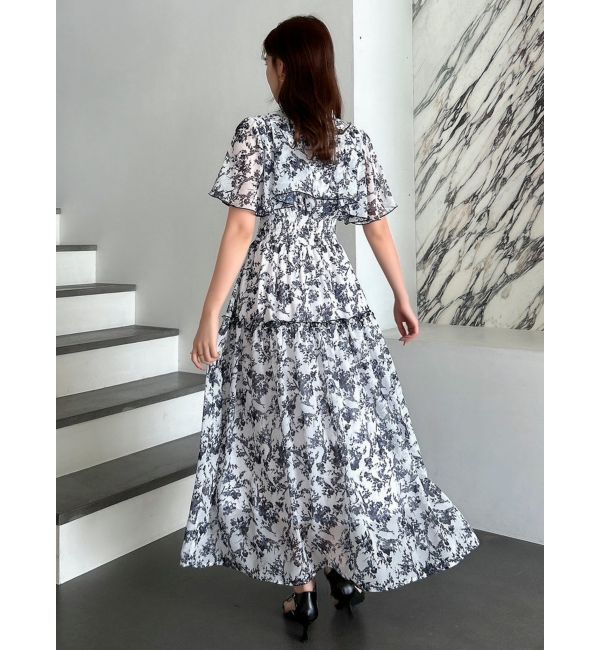 dazzlin「【20周年記念復刻！/再生産】Watercolorflowerワンピース」|ワンピース|