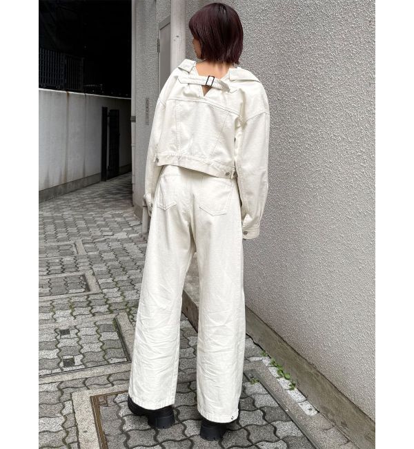 MURUA「サイドタックワイドデニム【セット販売対象】」|デニム|