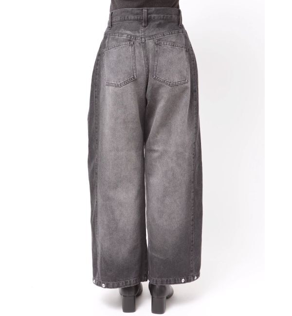 MURUA「サイドタックワイドデニム【セット販売対象】」|デニム|