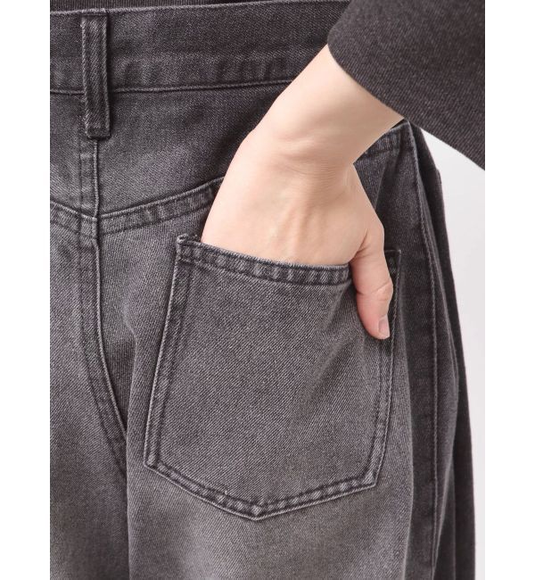 MURUA「サイドタックワイドデニム【セット販売対象】」|デニム|