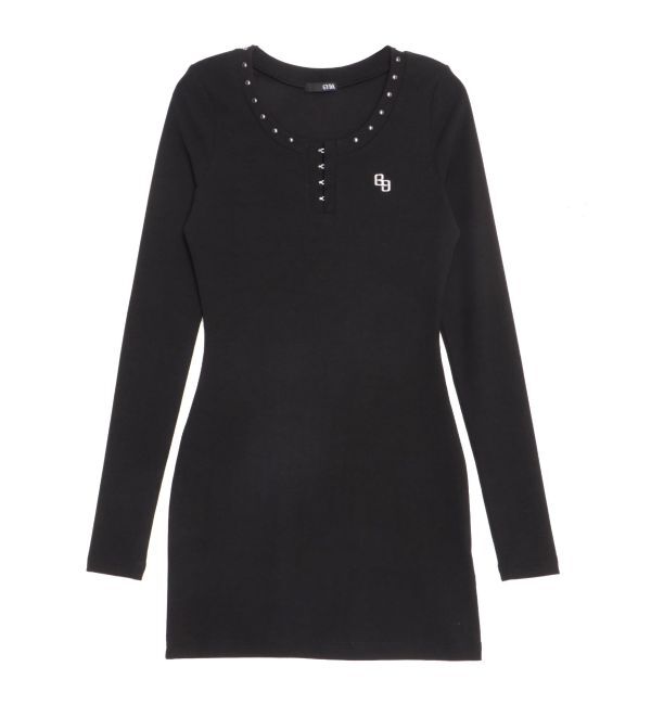 GYDA「【TINY】GGスタッズデザインテレコミニワンピース」|ワンピース|