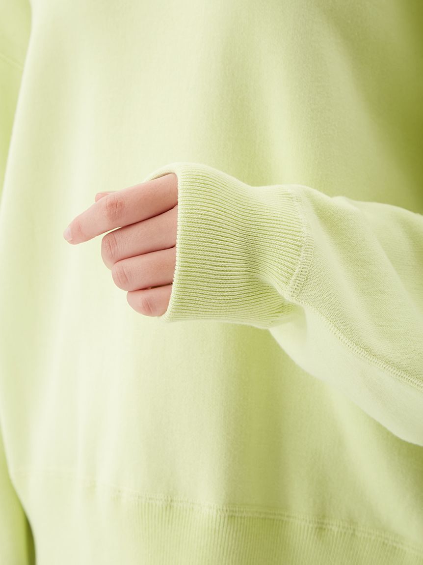 Mila Owen「バイカラースウェットライクニット」|ニット・セーター|