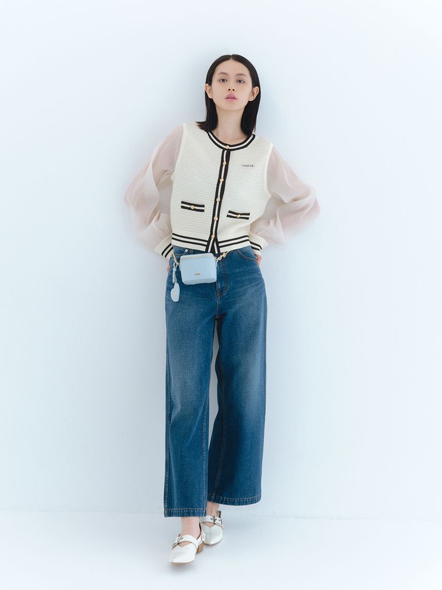 FURFUR「【WEB限定カラー】ダブルストラップバブーシュ」|パンプス|