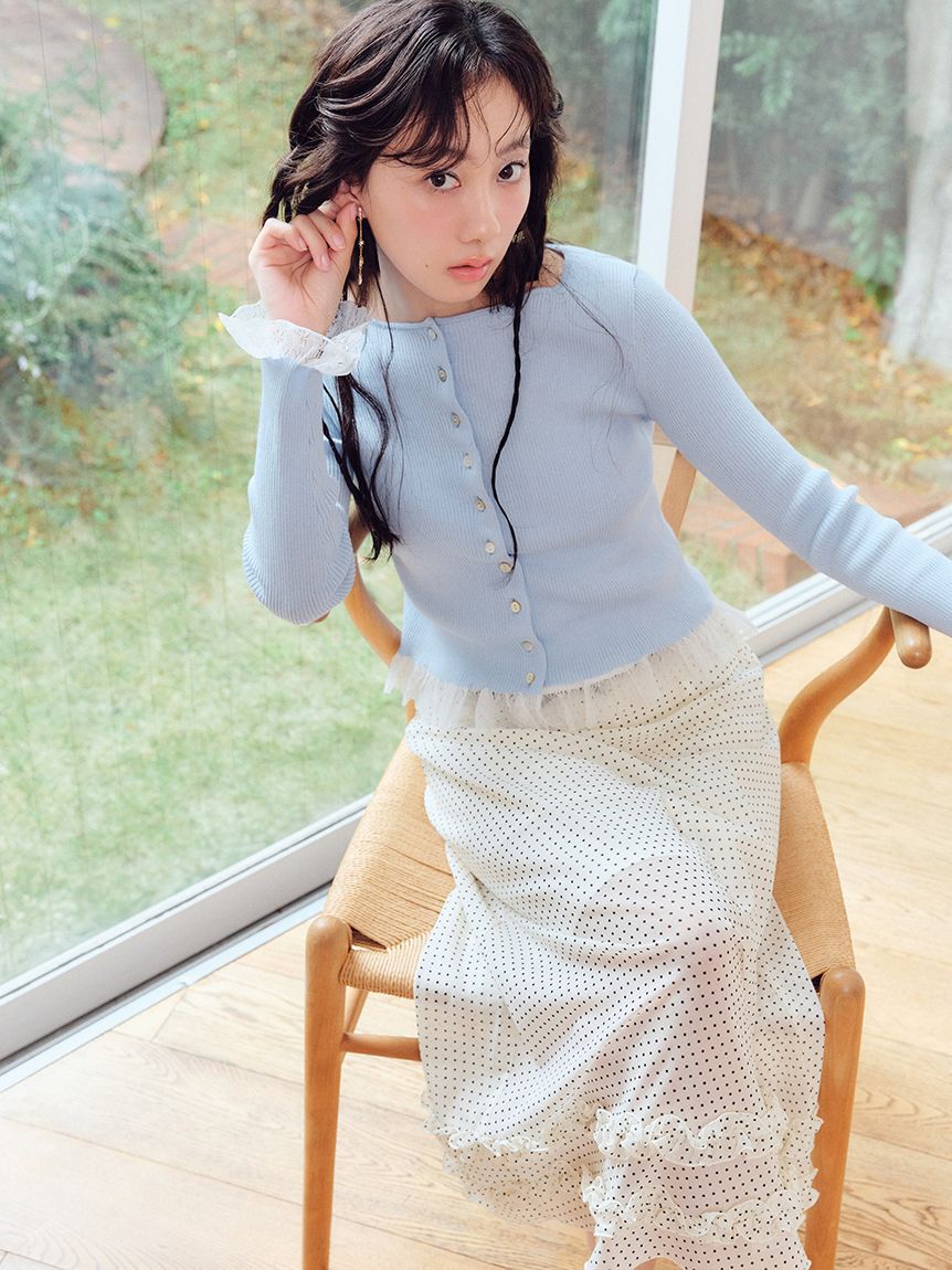 FURFUR「ミディナロースカート」|スカート|