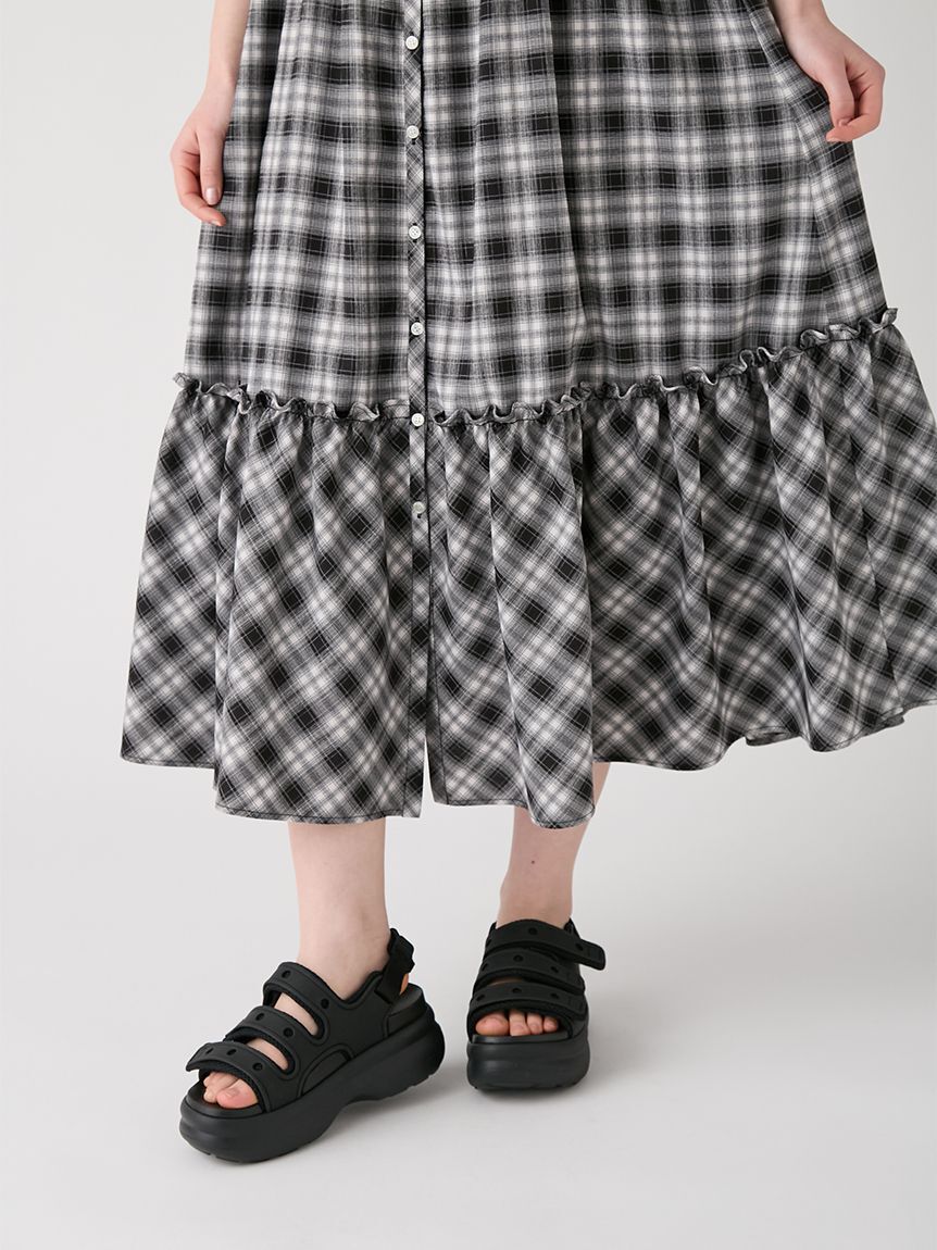 FURFUR「スイッチングレースロングワンピース」|ワンピース|