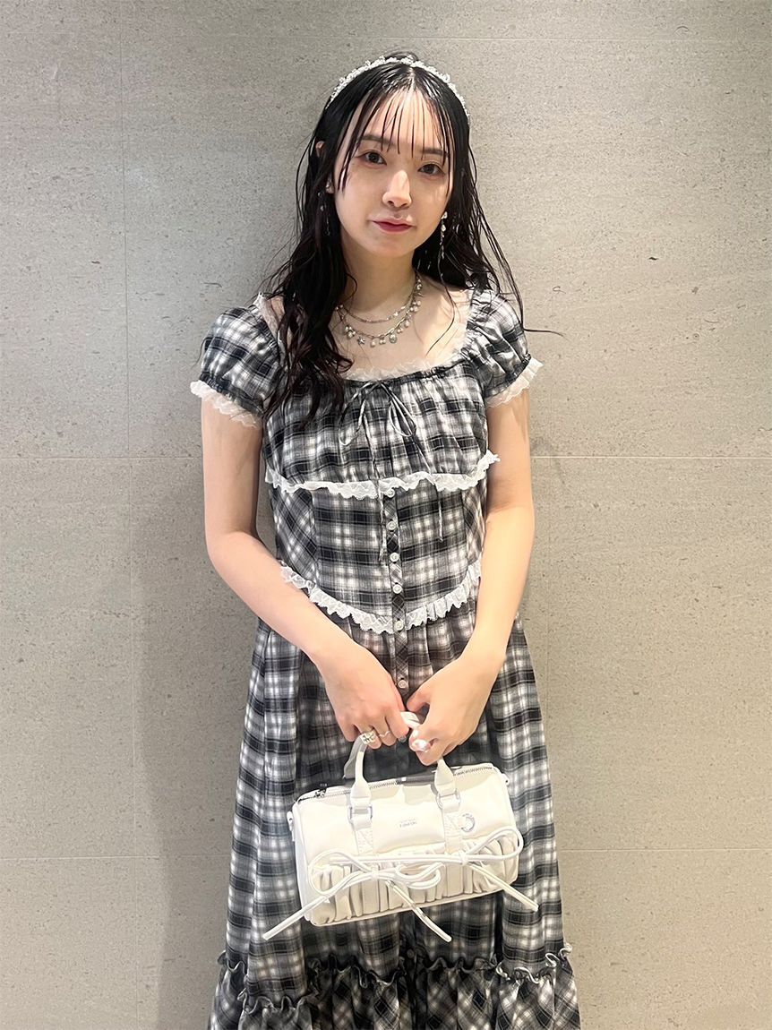 FURFUR「スイッチングレースロングワンピース」|ワンピース|