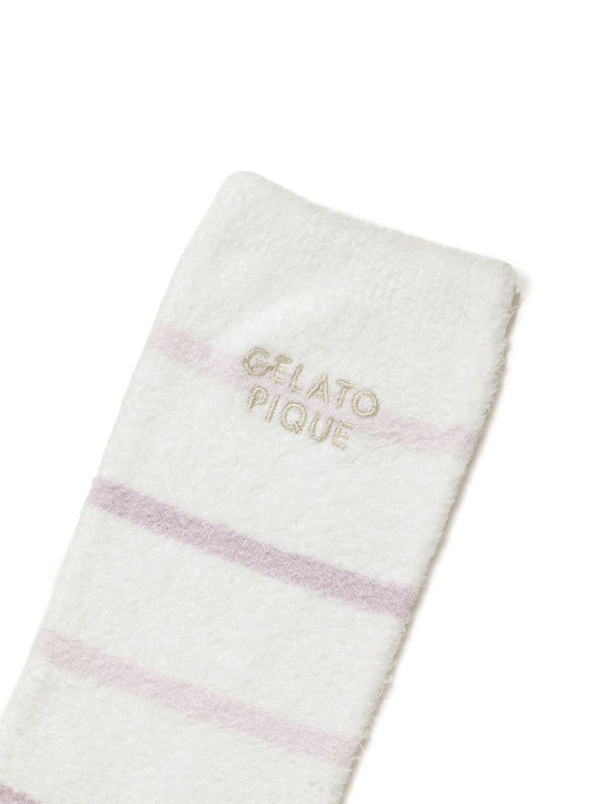 gelato pique「ウォッシャブルスムーズィーボーダーソックス」|その他|