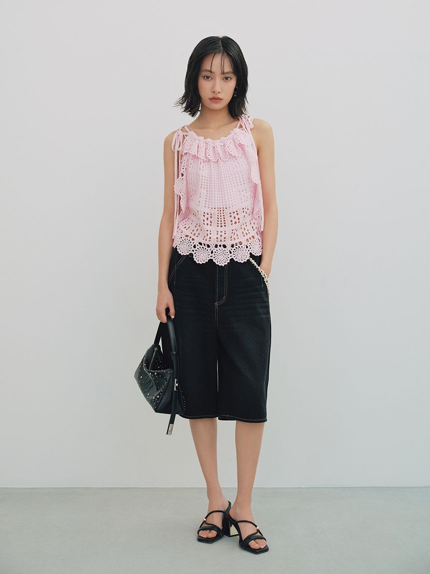 LILY BROWN Lingerie「【LILY BROWN Lingerie】バッククロスブラレット」|インナー|