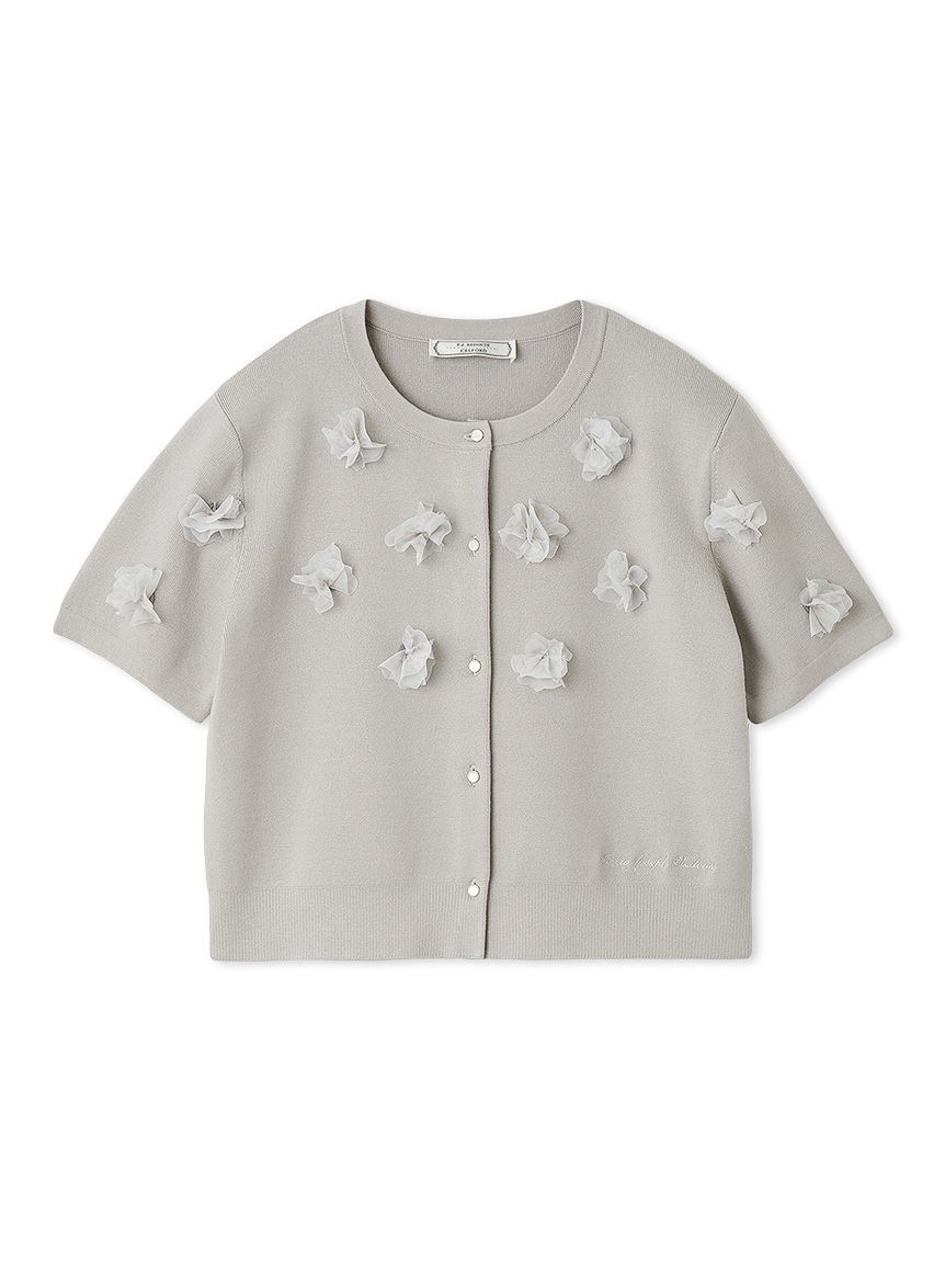 CELFORD「【CELFORD&times;P.J. REDOUTEコラボ】 モチーフカーディガン」|カーディガン|