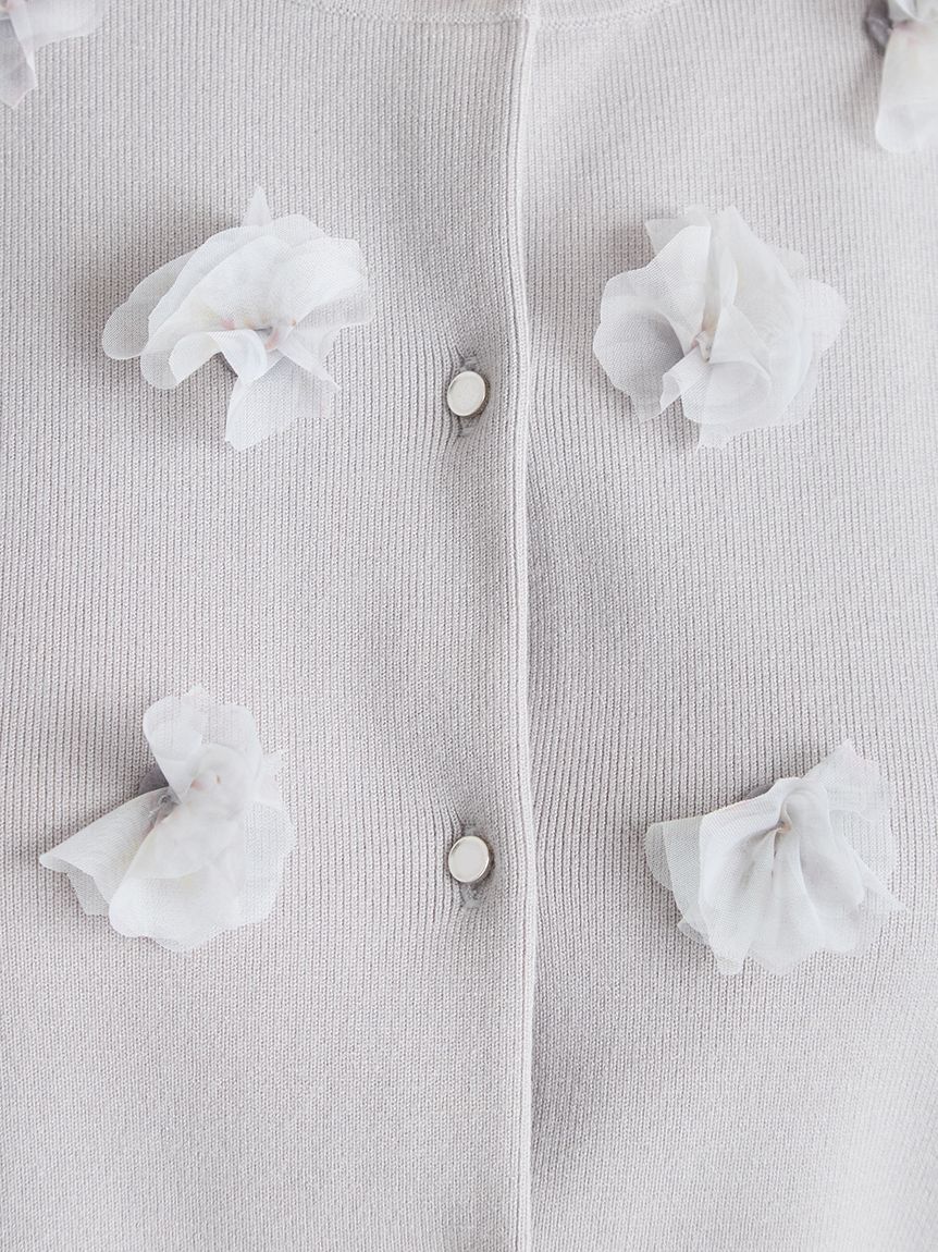 CELFORD「【CELFORD&times;P.J. REDOUTEコラボ】 モチーフカーディガン」|カーディガン|