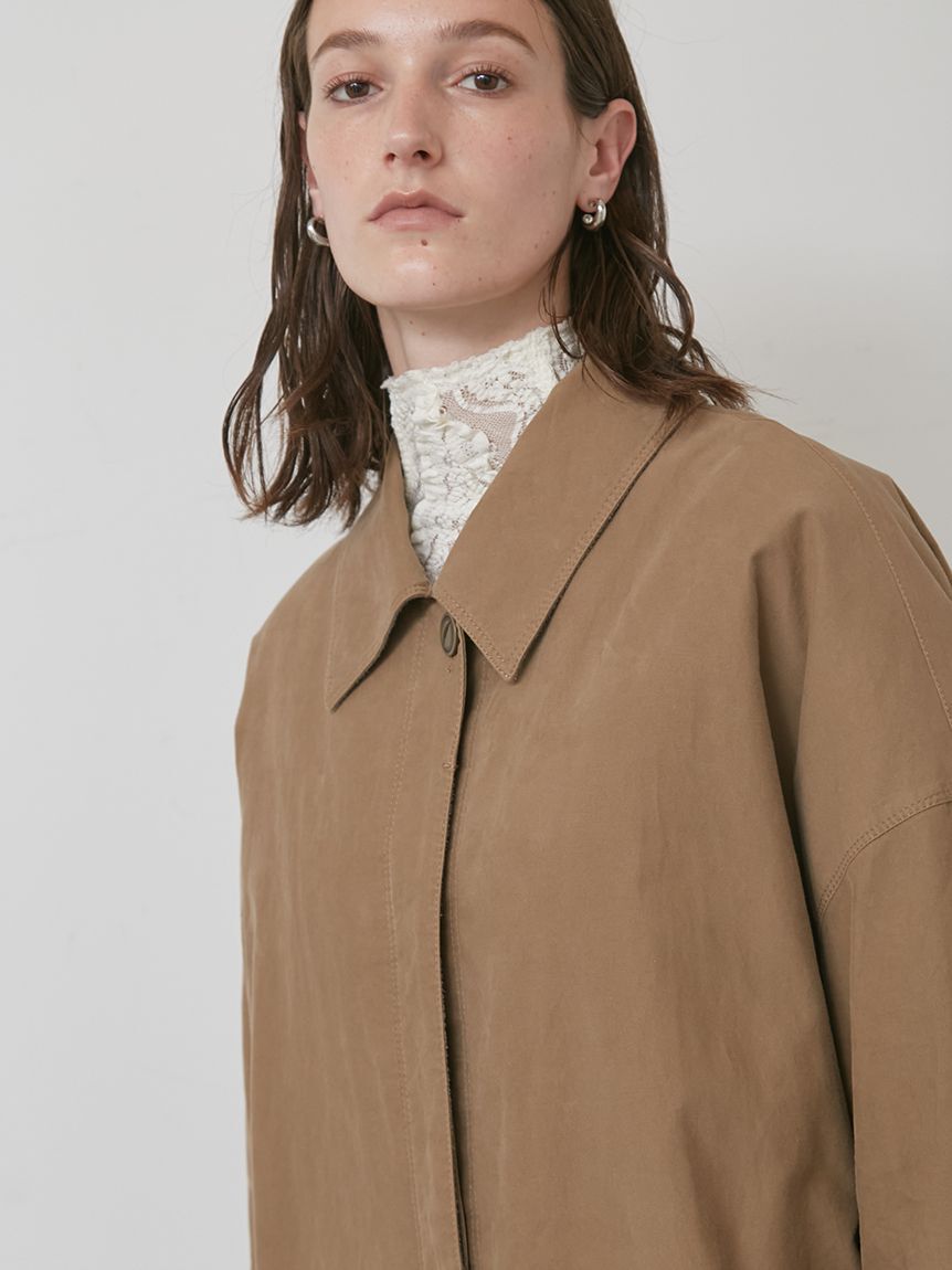 styling/「ロングステンカラーコート」|ステンカラーコート|