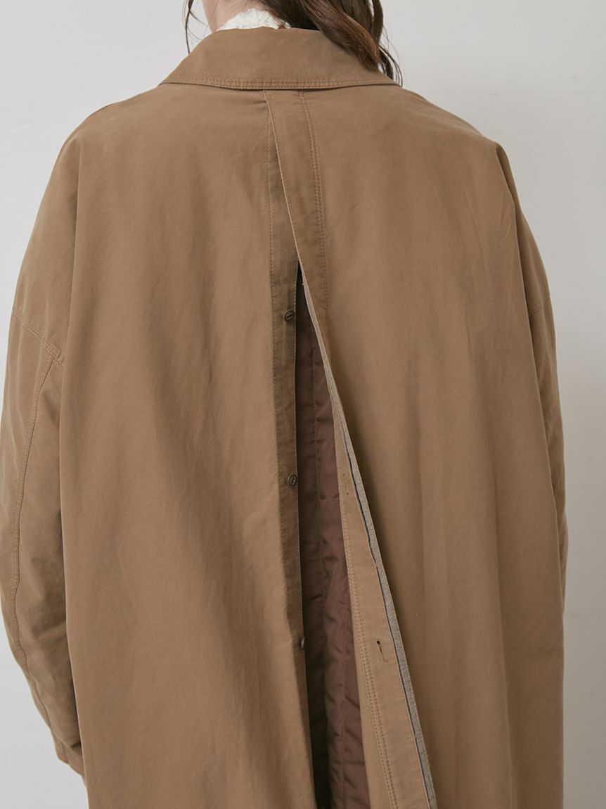 styling/「ロングステンカラーコート」|ステンカラーコート|