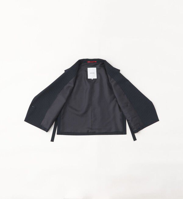  「ポプリンショートジレ」|ブルゾン・スタジャン|