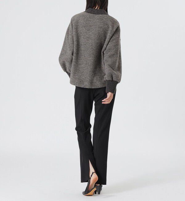  「バックスリットフレアパンツ」|スラックス|