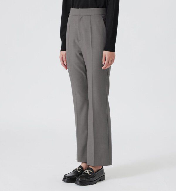  「バックスリットフレアパンツ」|スラックス|