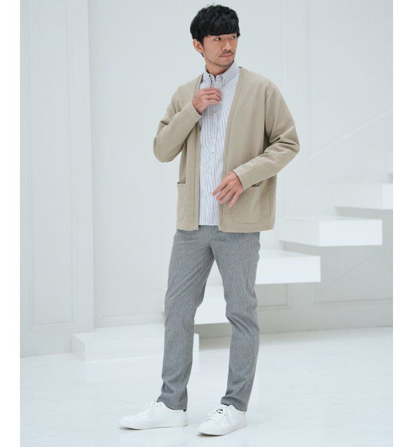 ikka「【雑誌MonoMax4月号掲載】GOKU楽パンツ EASY STRETCH 5ポケット「小泉孝太郎さん着用モデル」」|その他|