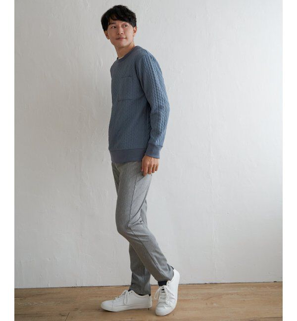 ikka「【雑誌MonoMax4月号掲載】GOKU楽パンツ EASY STRETCH 5ポケット「小泉孝太郎さん着用モデル」」|その他|