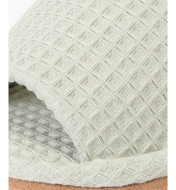 TOKYO DESIGN CHANNEL「YORI 外縫いワッフルスリッパ L」|ルームシューズ|